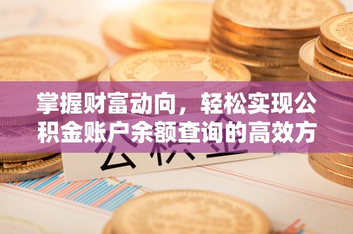 沈北新区掌握财富动向，轻松实现公积金账户余额查询的高效方式